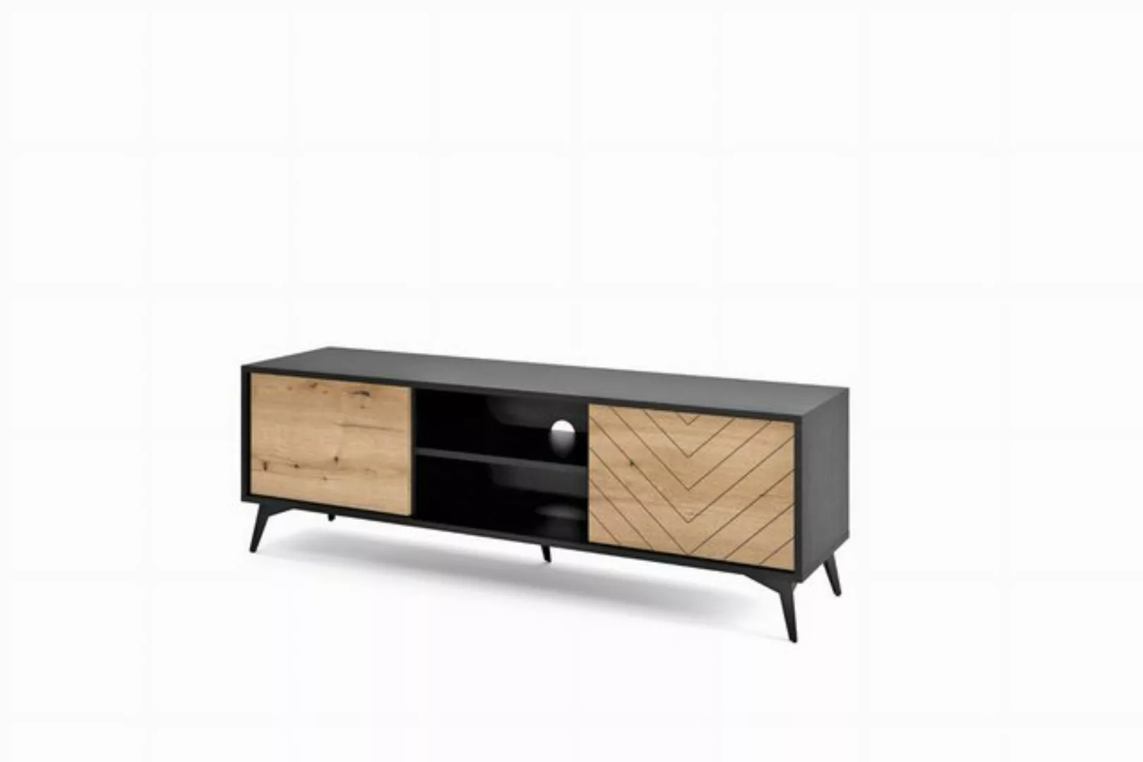 ROYAL24_MARKT TV-Schrank - Klassisches Möbelstück aus Massivholz für langle günstig online kaufen