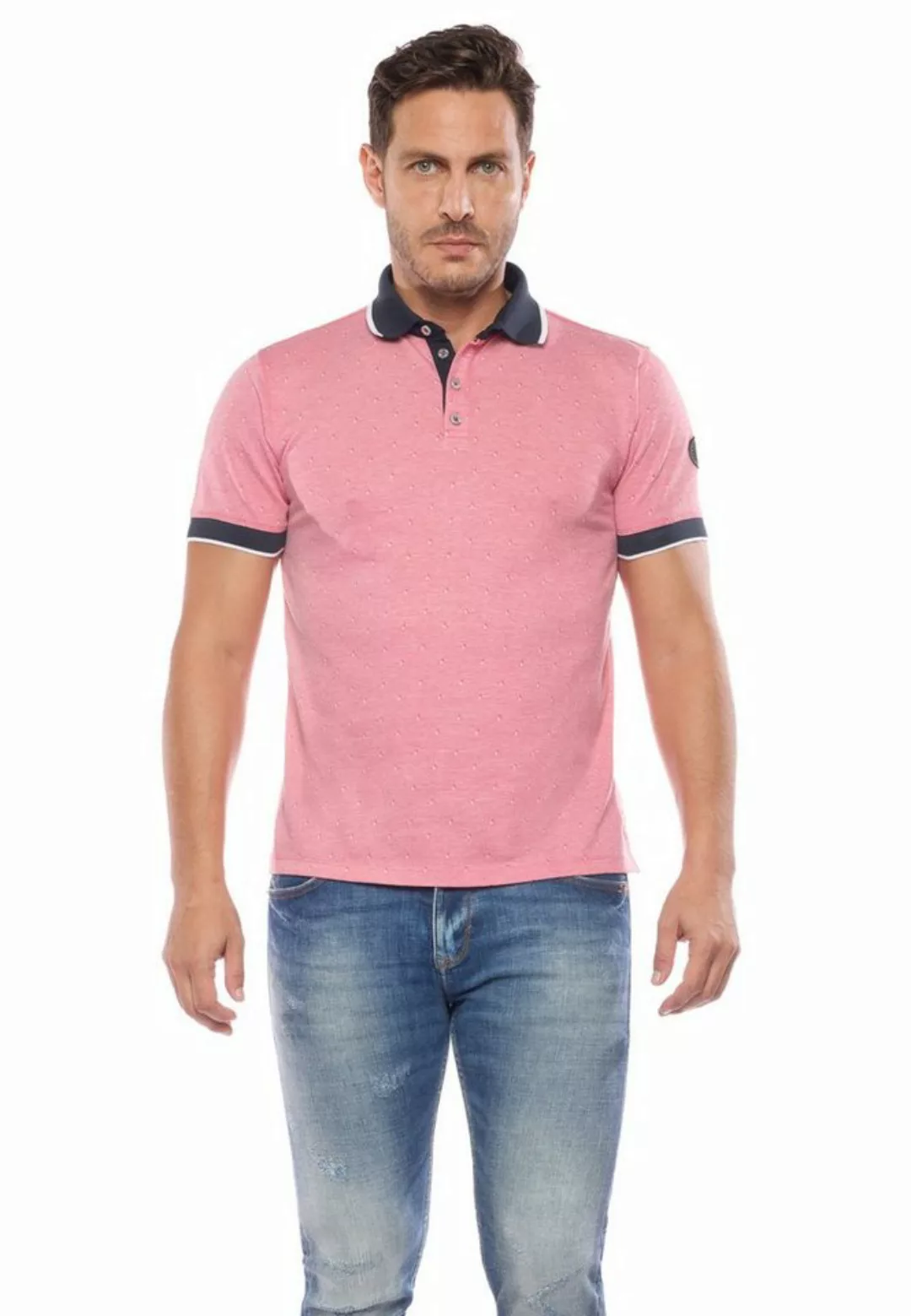 Le Temps Des Cerises Poloshirt "POLO SHIRT NOVIL (SHORT SLEEVE)", mit lässi günstig online kaufen