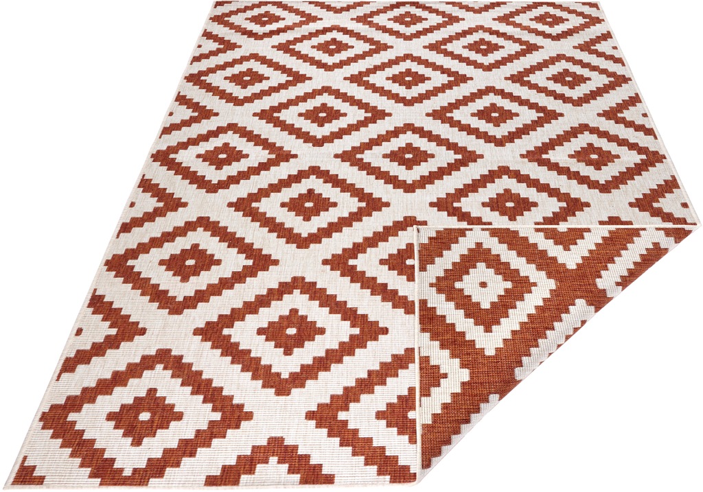 NORTHRUGS Teppich »Malta Wendeteppich«, rechteckig, 5 mm Höhe, In-& Outdoor günstig online kaufen