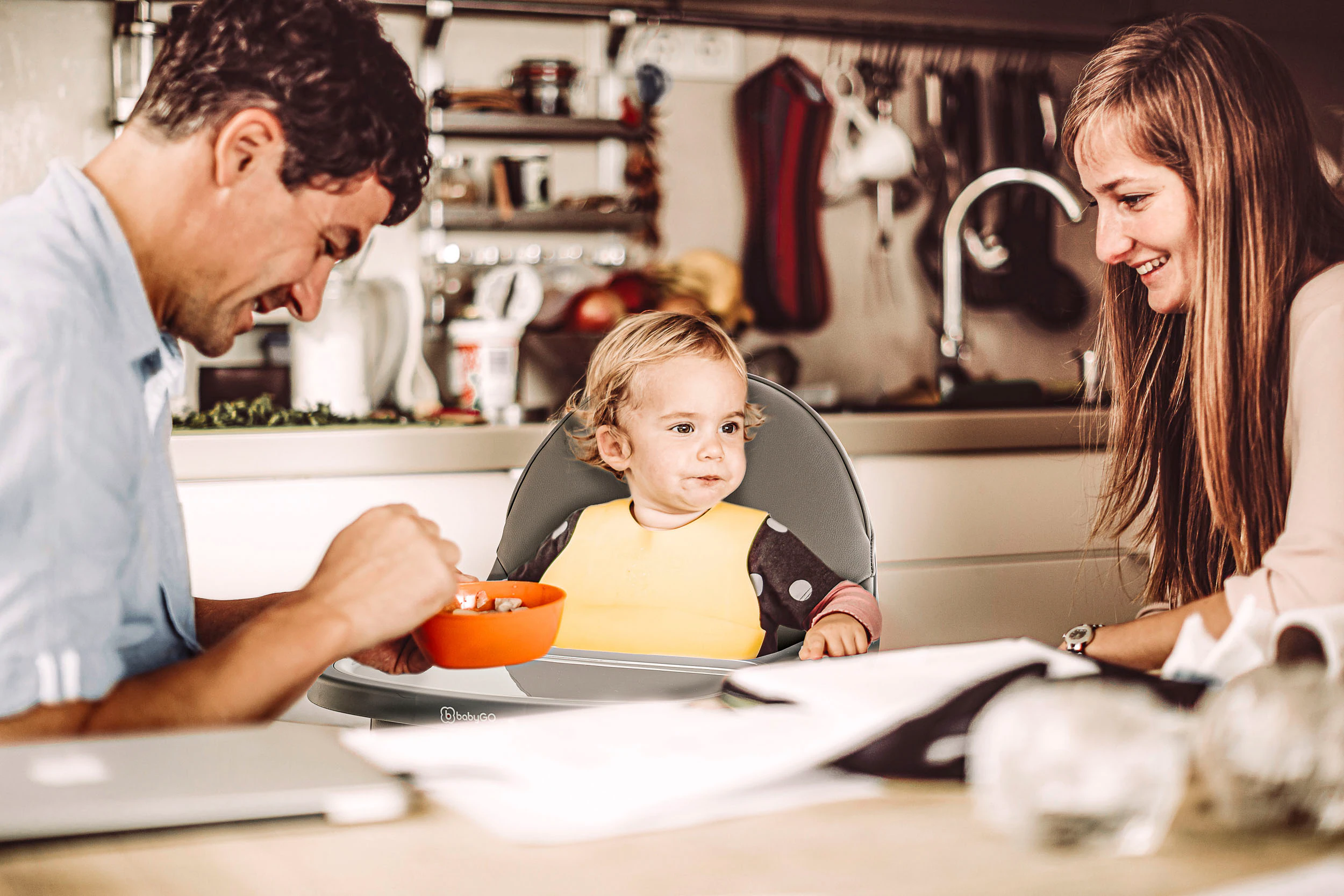 BabyGo Hochstuhl »Scandi - wood« günstig online kaufen