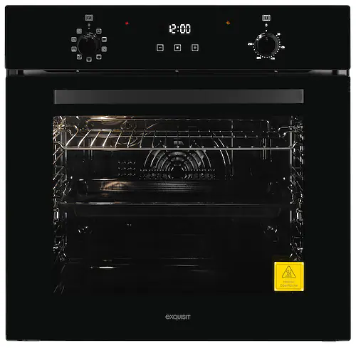 exquisit Einbaubackofen »EBE278-H-020 schwarz« günstig online kaufen