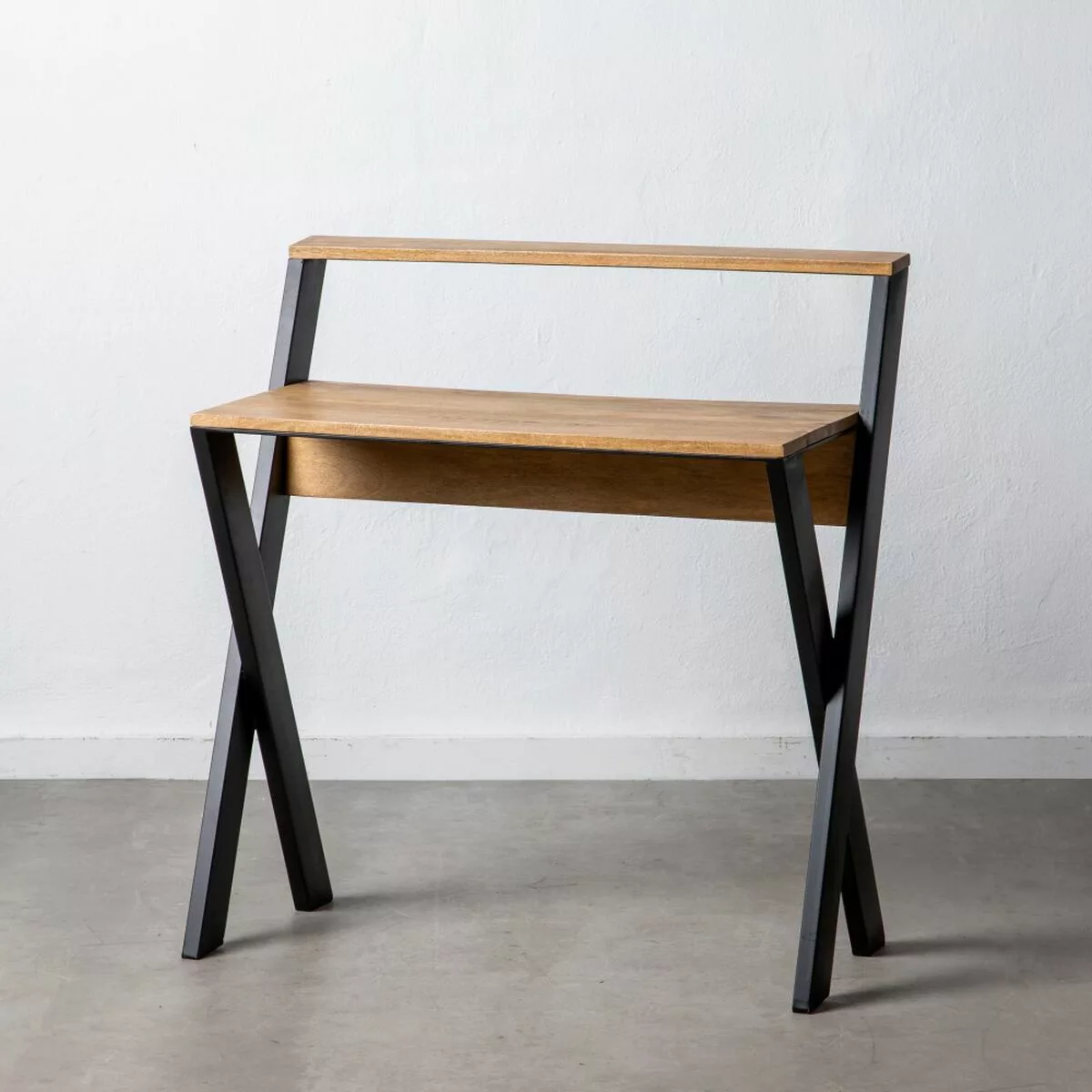 Schreibtisch 87,5 X 48 X 94 Cm Holz Eisen günstig online kaufen