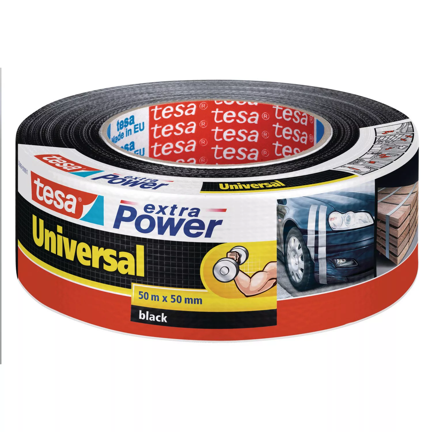 Tesa Extra Power Universal Schwarz 50 m x 50 mm günstig online kaufen