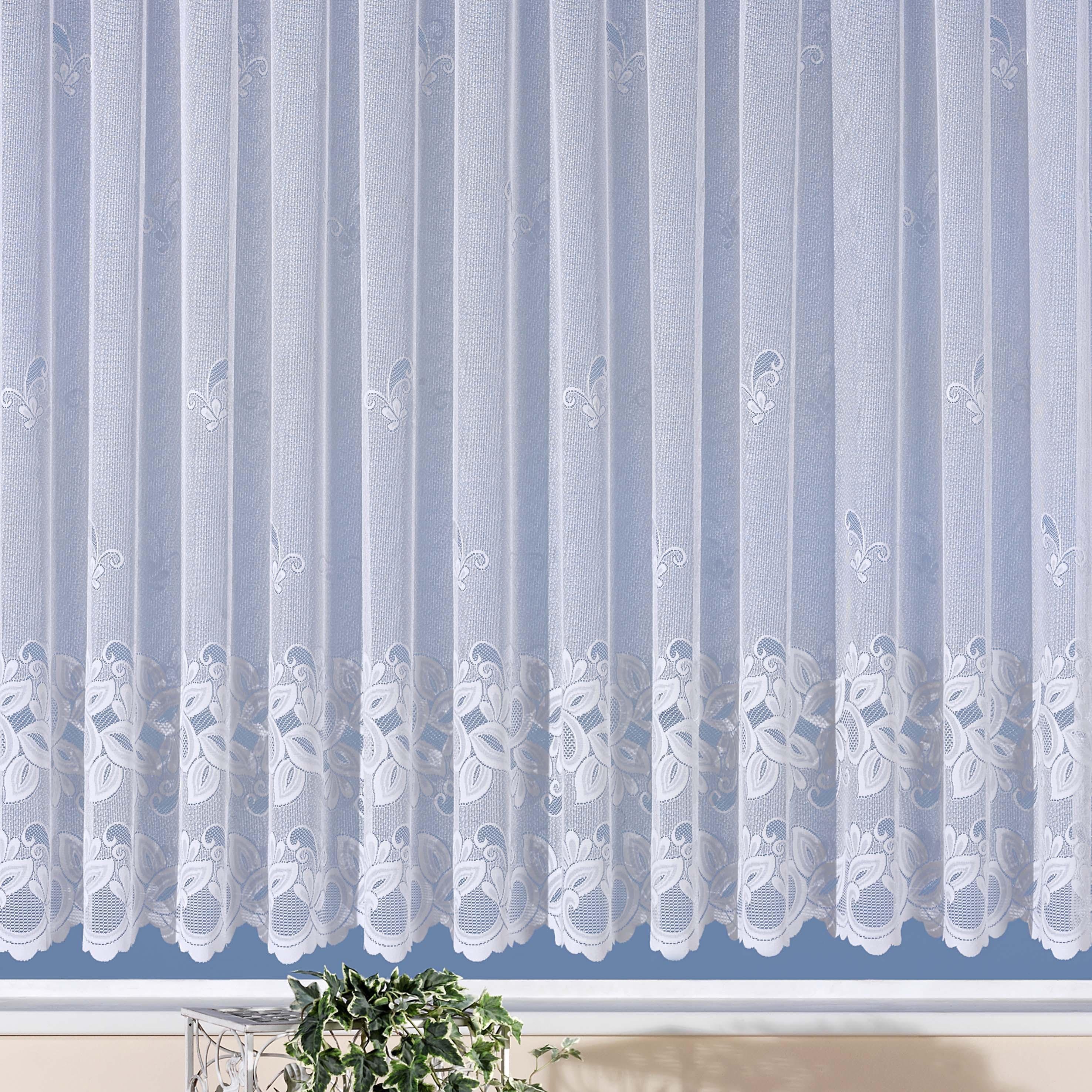 Weckbrodt Gardine »Basel«, (1 St.), Jacquard, strukturiert, halbtransparent günstig online kaufen