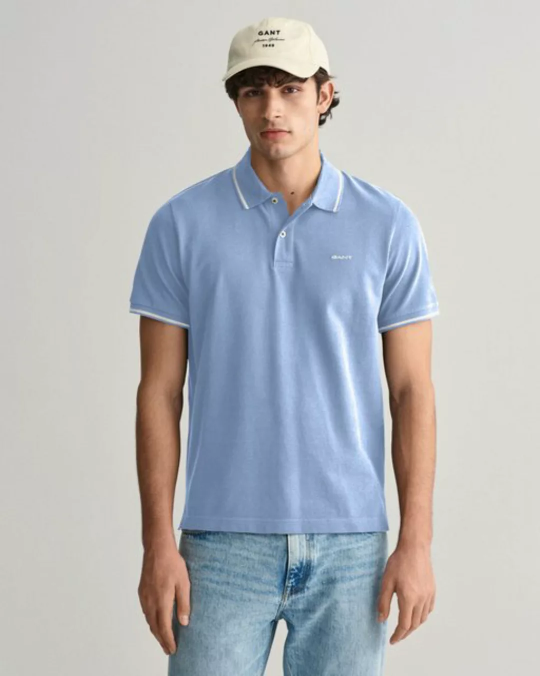 Gant Poloshirt TIPPING SS PIQUE POLO günstig online kaufen