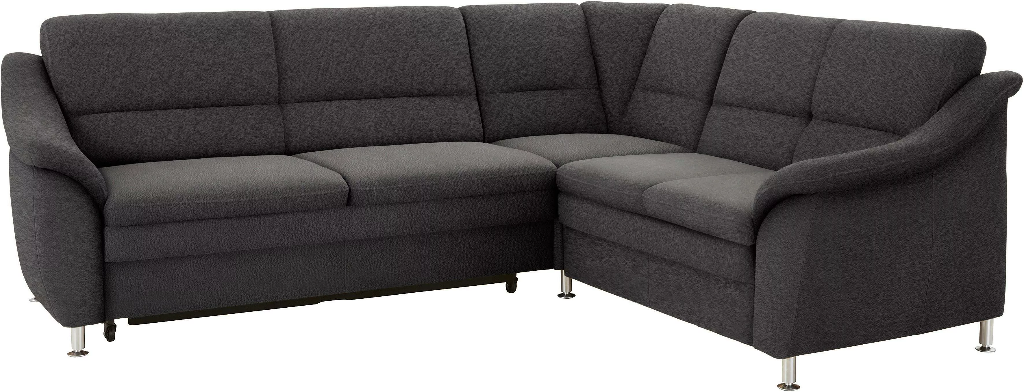 sit&more Ecksofa »Cardoso L-Form«, mit Federkern, wahlweise mit Bettfunktio günstig online kaufen