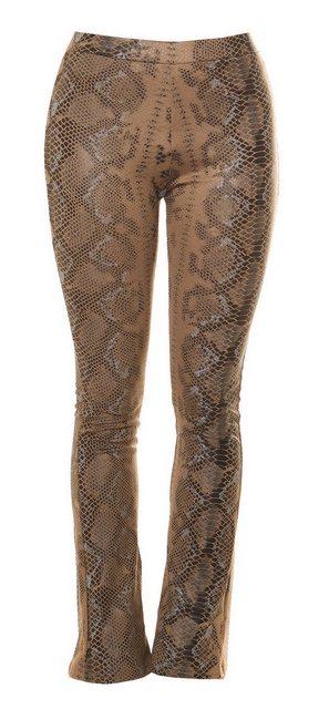 Koucla Schlaghose mit Snake-Print, Leggings Damenhose günstig online kaufen