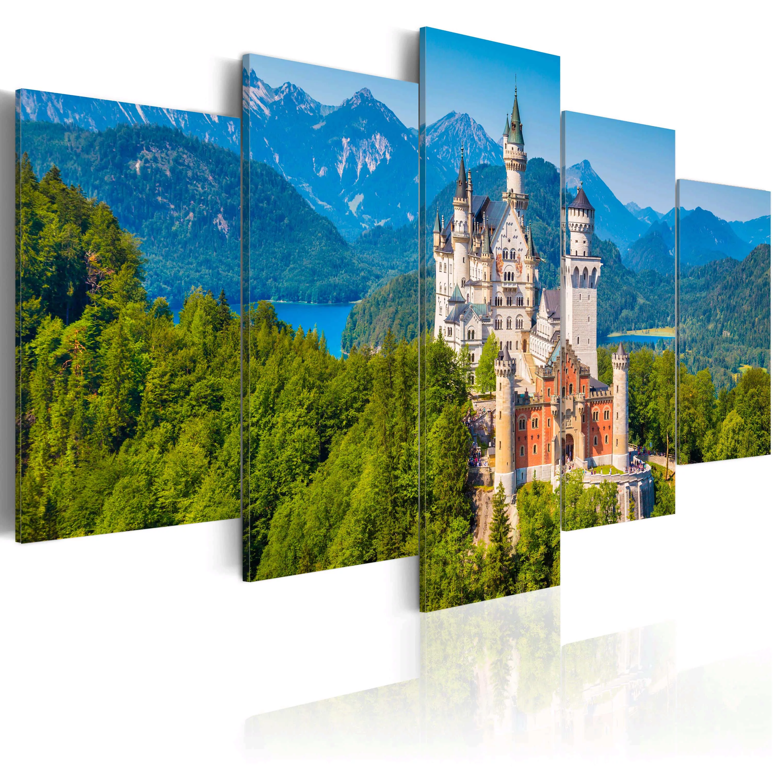 Wandbild - Neuschwanstein Castle günstig online kaufen