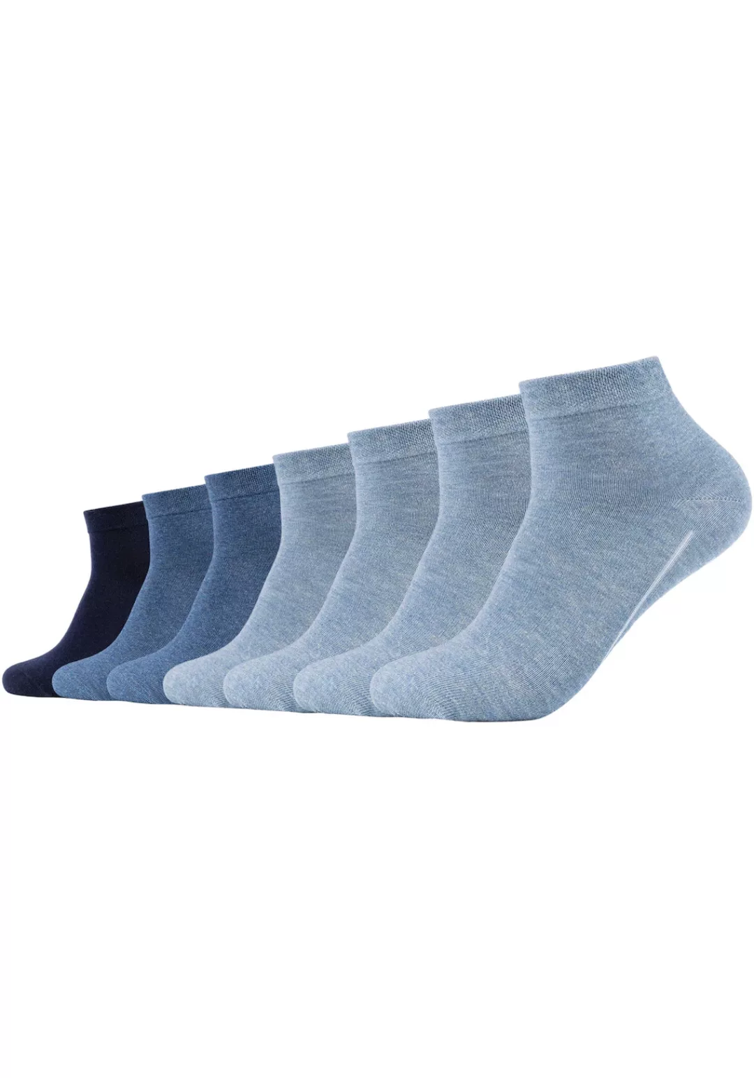 Camano Kurzsocken, (Packung, 7er-Pack), mit hohem Baumwollanteil günstig online kaufen