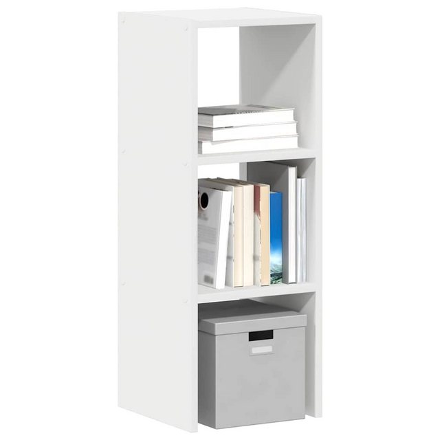 vidaXL Aktenschrank Bücherregal Stapelbar Weiß 30x30x80 cm Holzwerkstoff günstig online kaufen