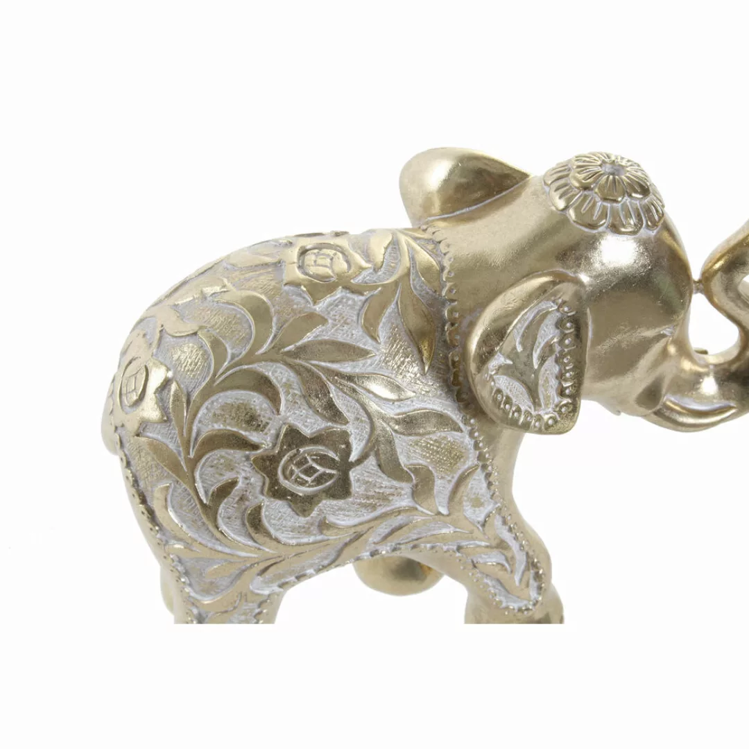 Deko-figur Dkd Home Decor Elefant Harz (19.5 X 8.5 X 16.5 Cm) günstig online kaufen