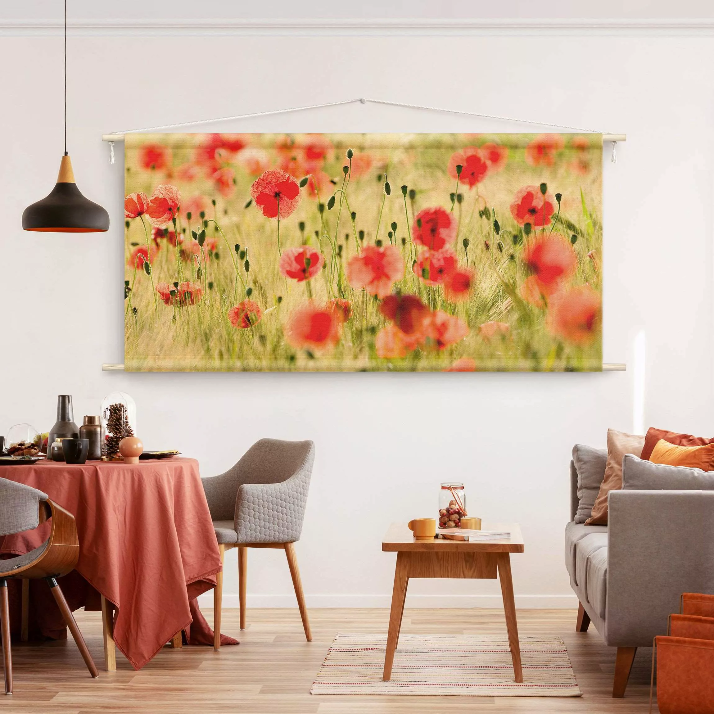 Wandteppich Summer Poppies günstig online kaufen