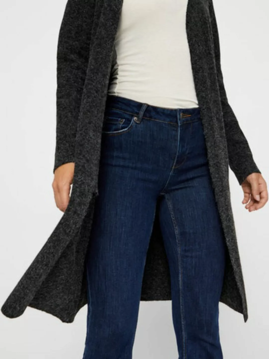 Vero Moda Strickjacke "VMDOFFY LS LONG OPEN CARDIGAN GA NOOS" günstig online kaufen