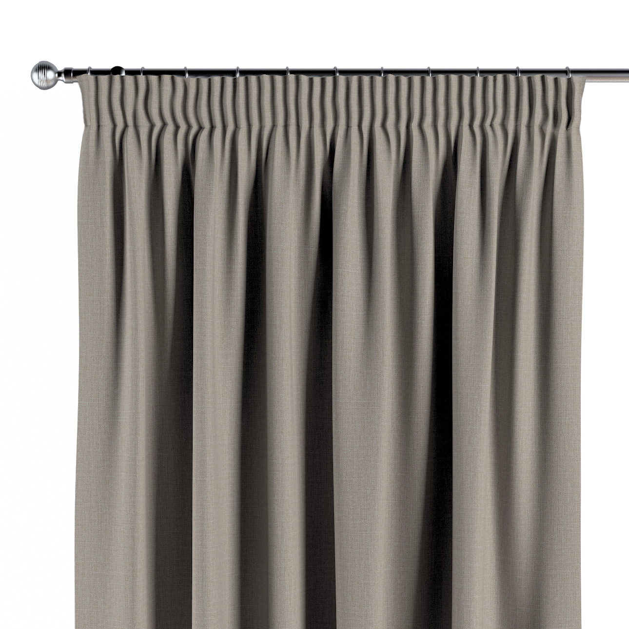 Vorhang mit Kräuselband, beige, Blackout 300 cm (269-11) günstig online kaufen