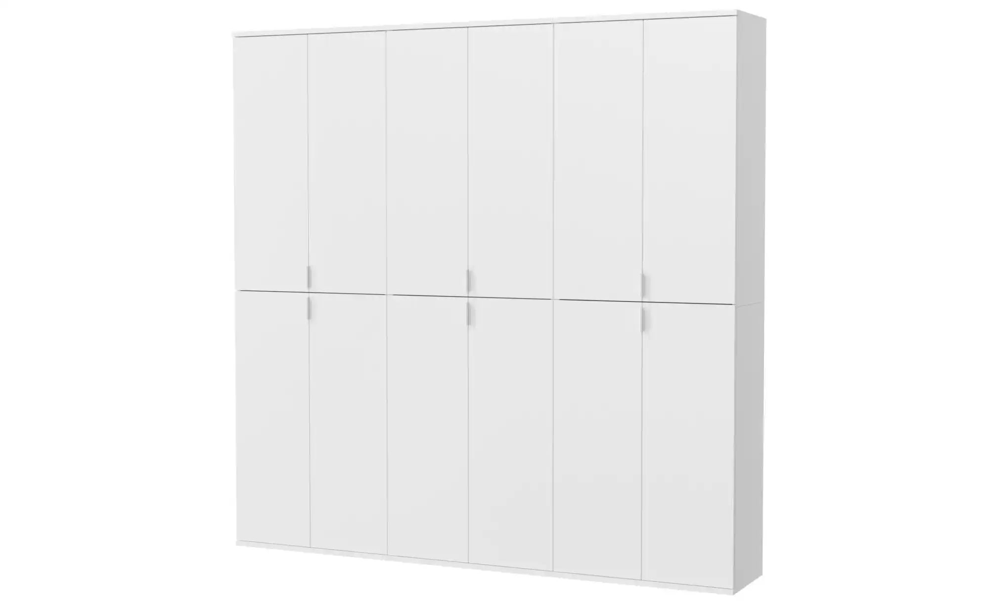 Mehrzweckschrank-Set  Projekt X ¦ weiß ¦ Maße (cm): B: 183 H: 193 T: 34.0 S günstig online kaufen