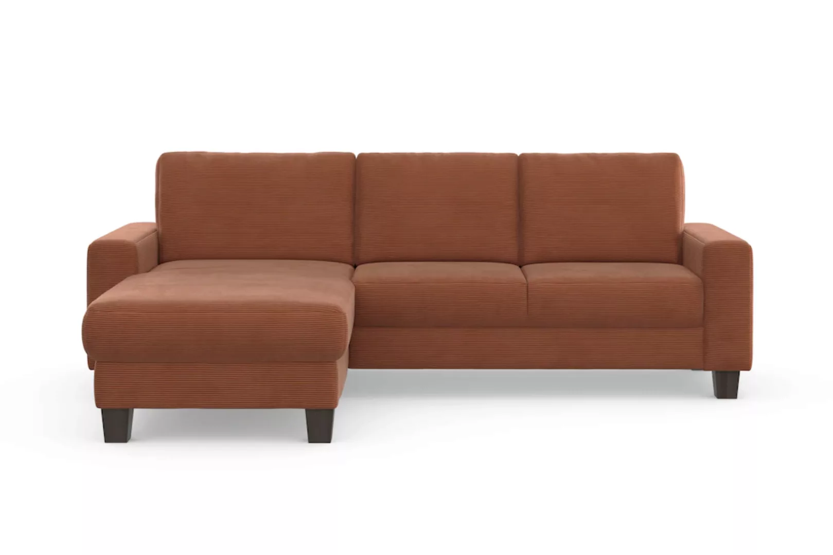 Home affaire Ecksofa "Summer L-Form", mit Recamiere, mit oder ohne Bettfunk günstig online kaufen