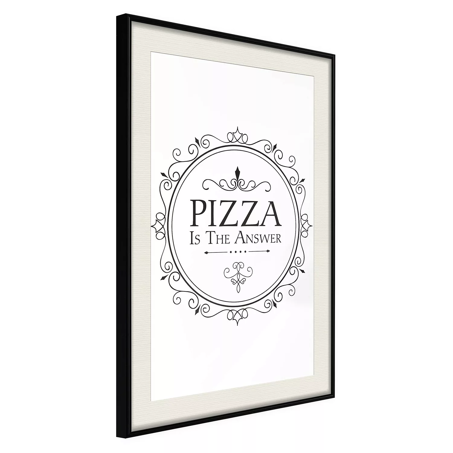 home24 Poster Pizza is the Answer günstig online kaufen