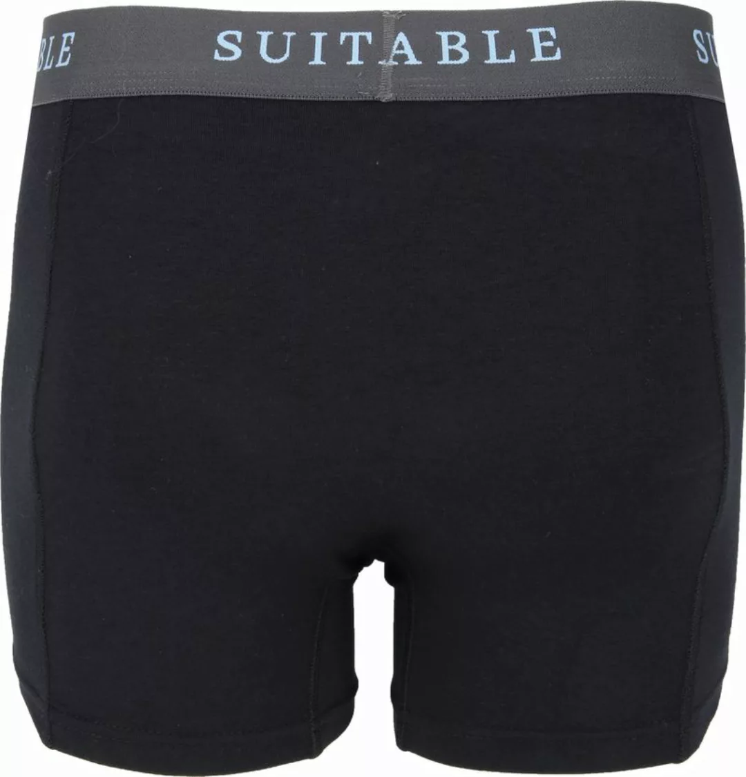 Suitable Bamboo Boxershorts 4er-Pack Schwarz - Größe XL günstig online kaufen