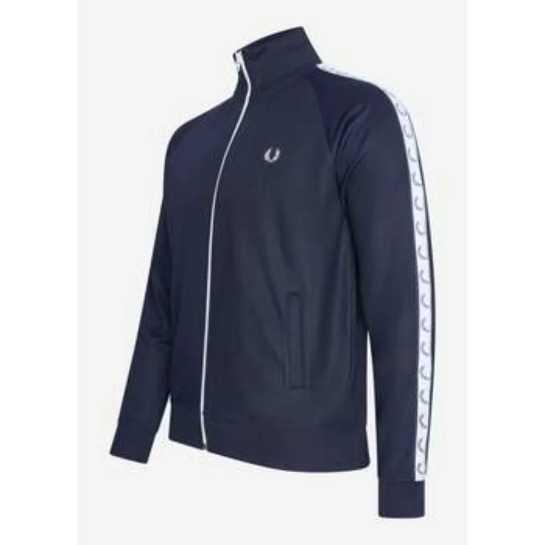 Fred Perry  Strickjacken Taped track jacket - carbon blue günstig online kaufen