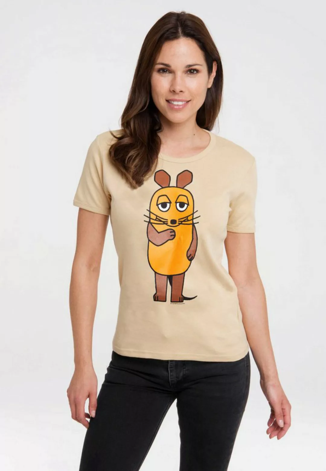 LOGOSHIRT T-Shirt "Die Sendung mit der Maus", mit lizenziertem Design günstig online kaufen