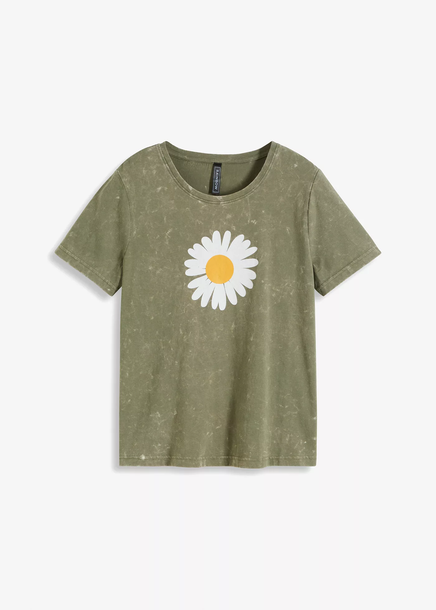 Acid-wash Shirt bedruckt günstig online kaufen