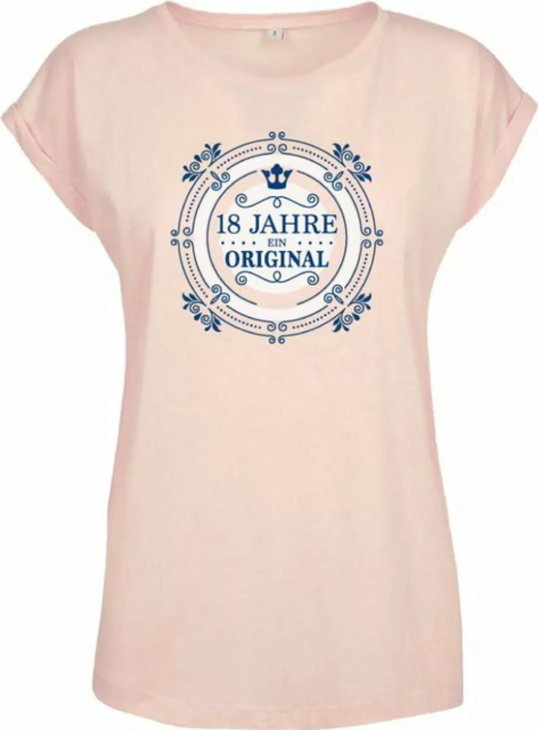 Baddery Print-Shirt Geburtstagsgeschenk für Frauen : "18 Jahre Ein Original günstig online kaufen