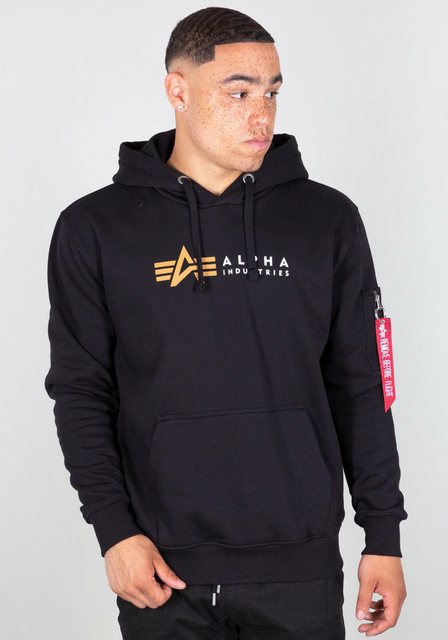 Alpha Industries Kapuzensweatshirt Alpha Label Hoody günstig online kaufen