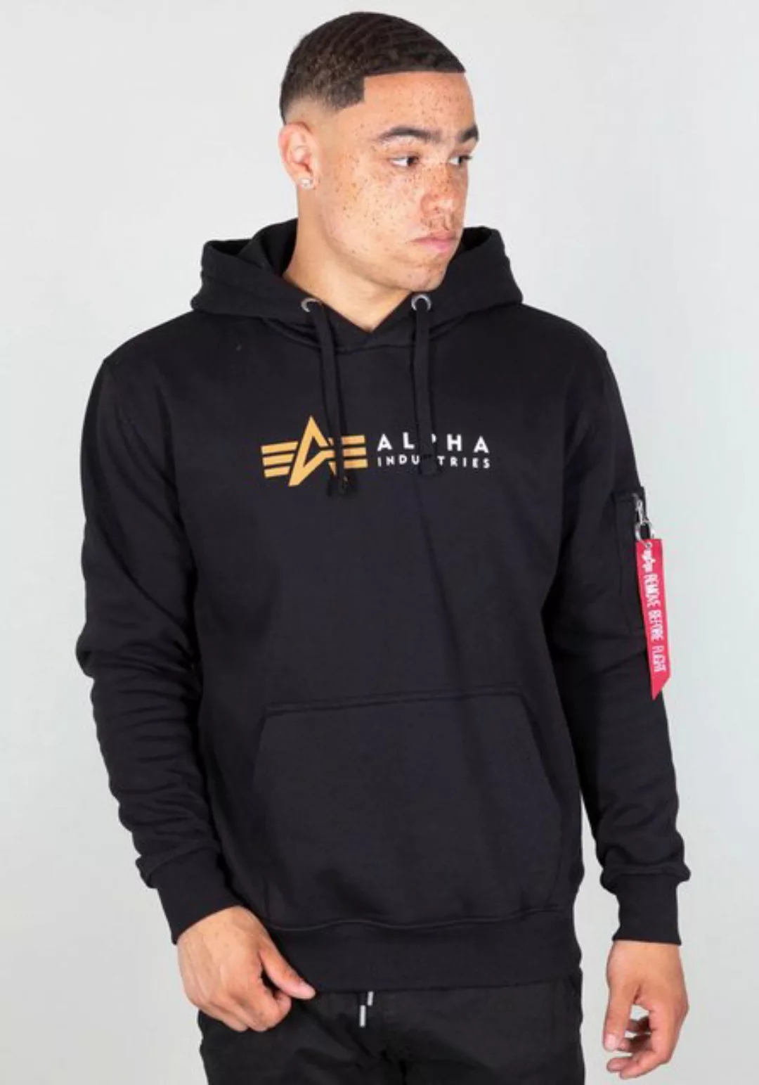 Alpha Industries Kapuzensweatshirt Alpha Label Hoody günstig online kaufen