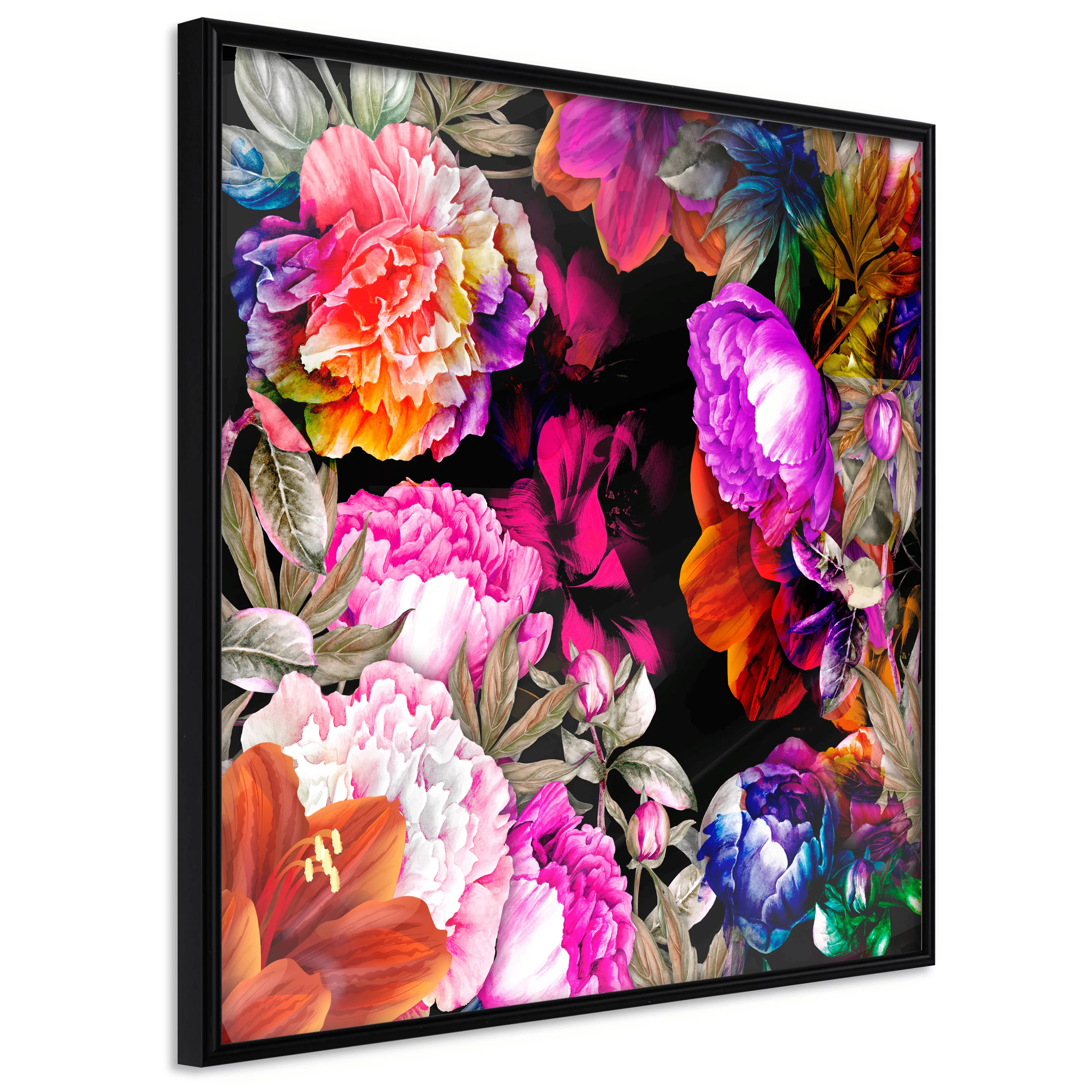 Poster - Flower Sonata (square) günstig online kaufen