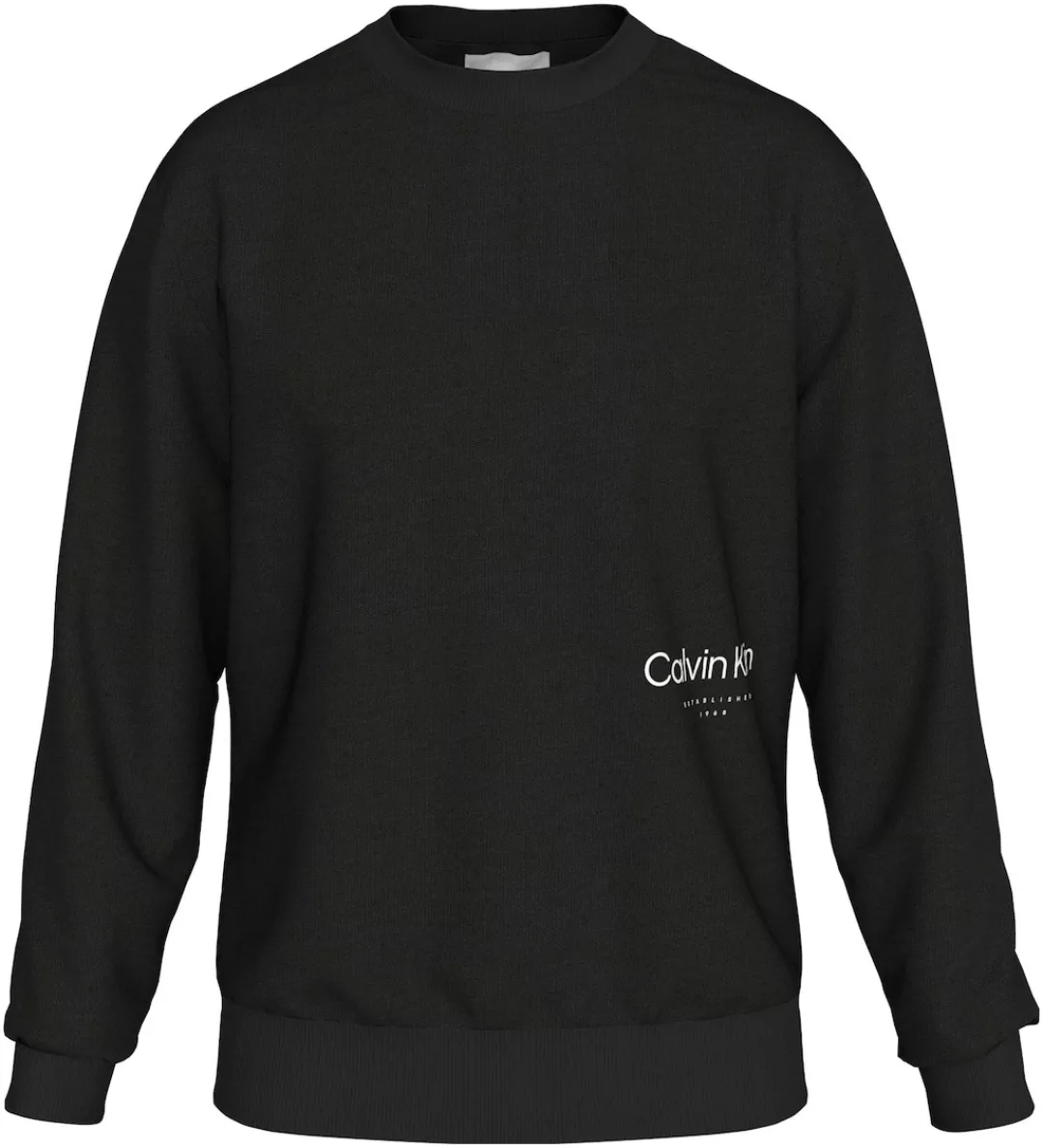 Calvin Klein Sweatshirt OFF PLACEMENT LOGO SWEATSHIRT günstig online kaufen