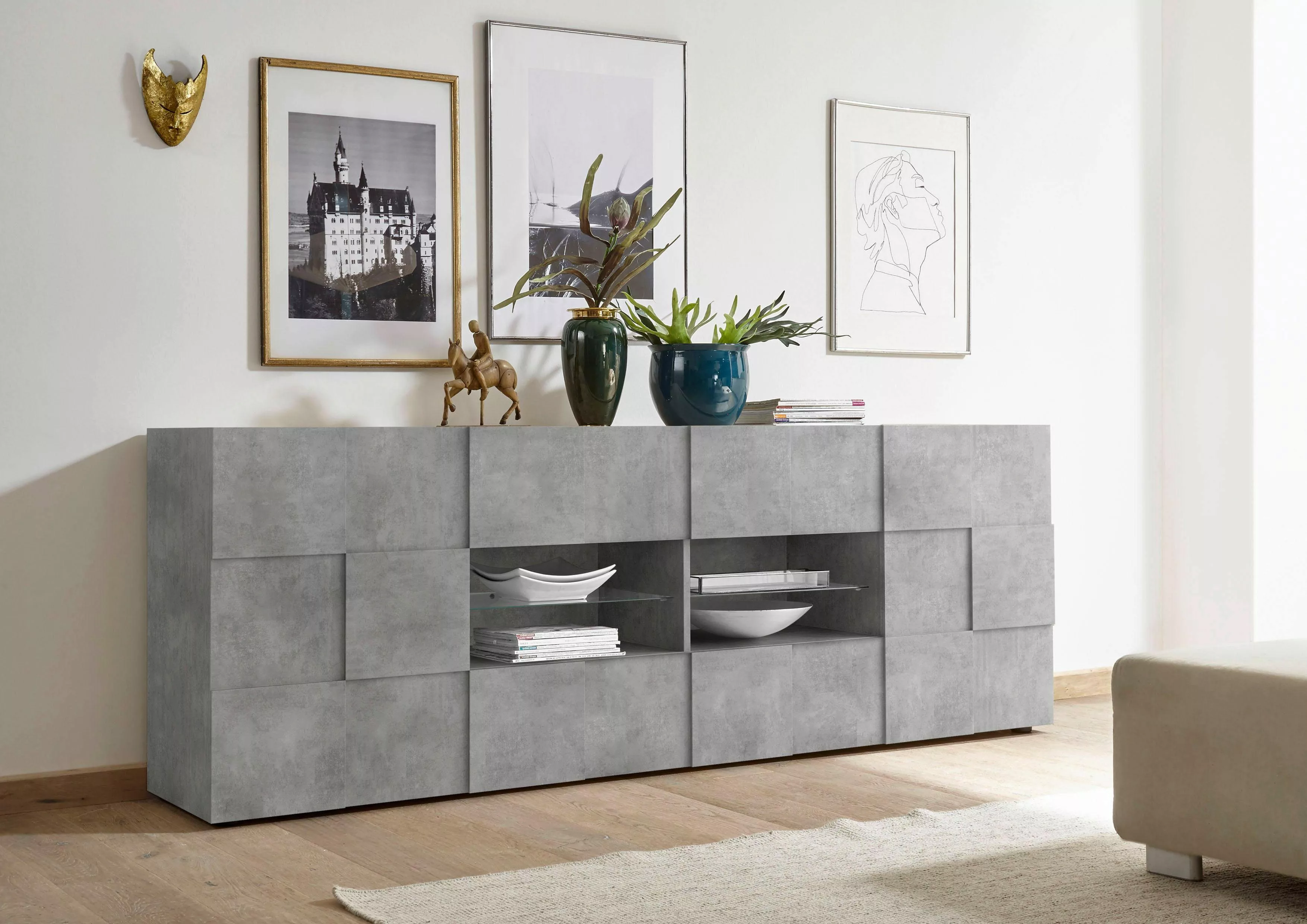 LC Sideboard "Dama", Breite 241 cm günstig online kaufen