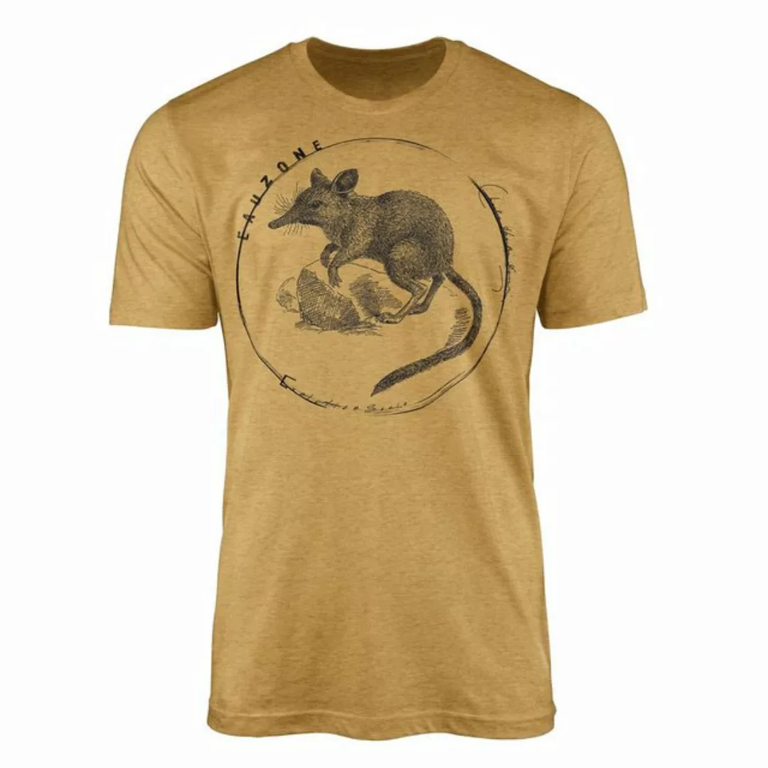 Sinus Art T-Shirt Evolution Herren T-Shirt Springspitzmaus günstig online kaufen