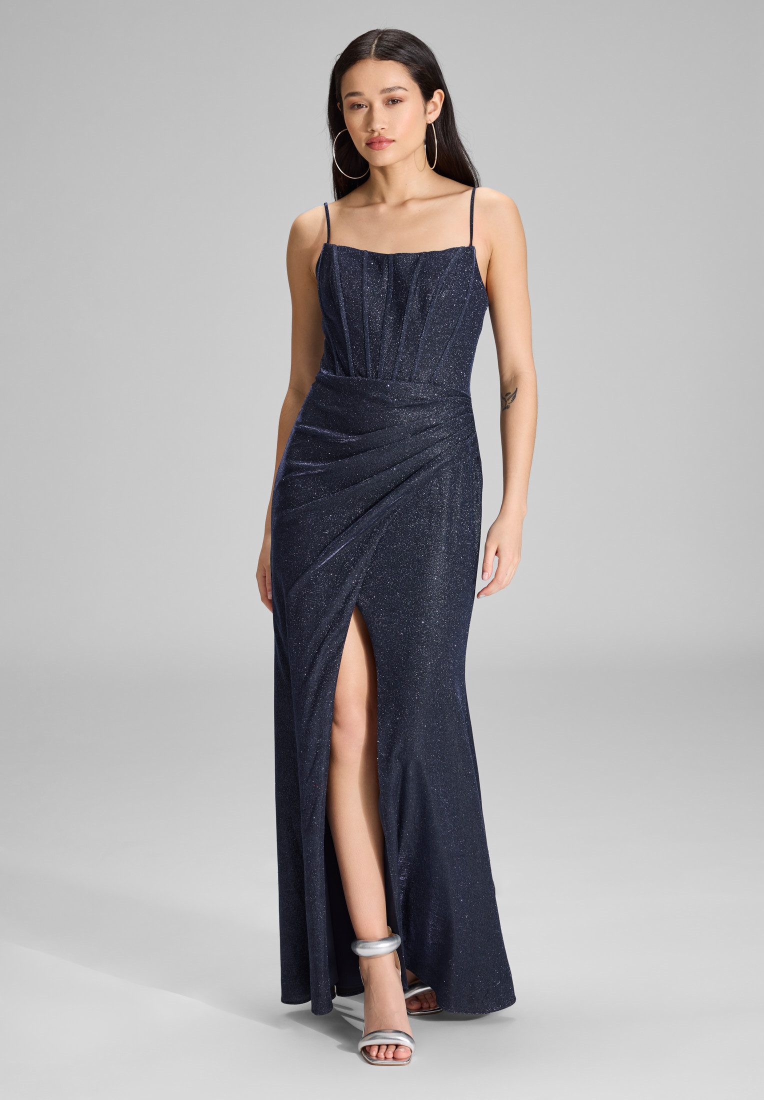 hey kyla Abendkleid Taillierter Schnitt mit günstig online kaufen