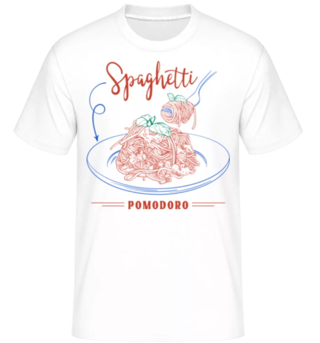 Spaghetti Pomodoro · Shirtinator Männer T-Shirt günstig online kaufen