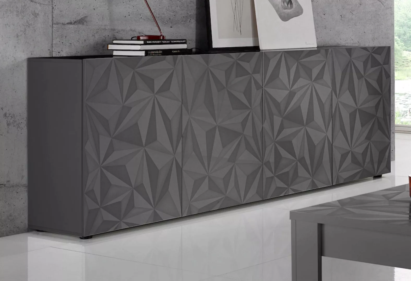 INOSIGN Sideboard "Prisma", Breite 241 cm, 4-türig günstig online kaufen