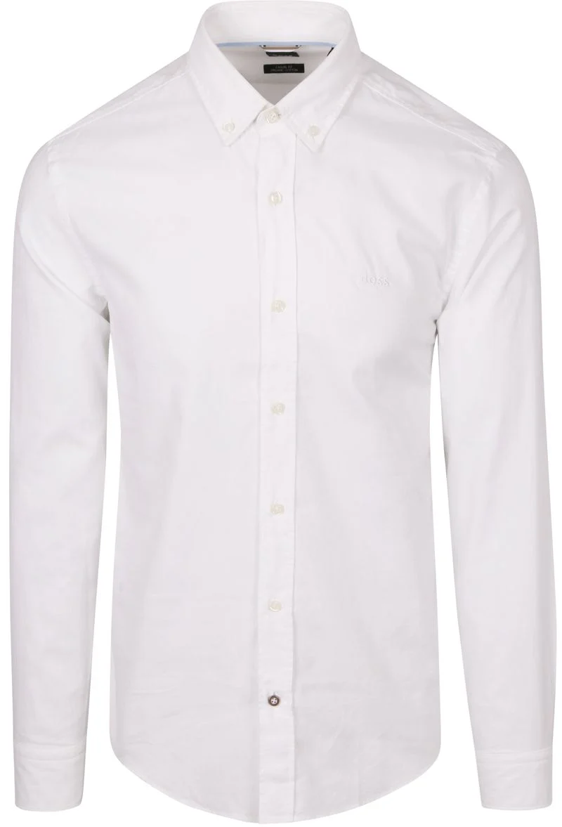 BOSS Hal Hemd Weiß - Größe 40 günstig online kaufen