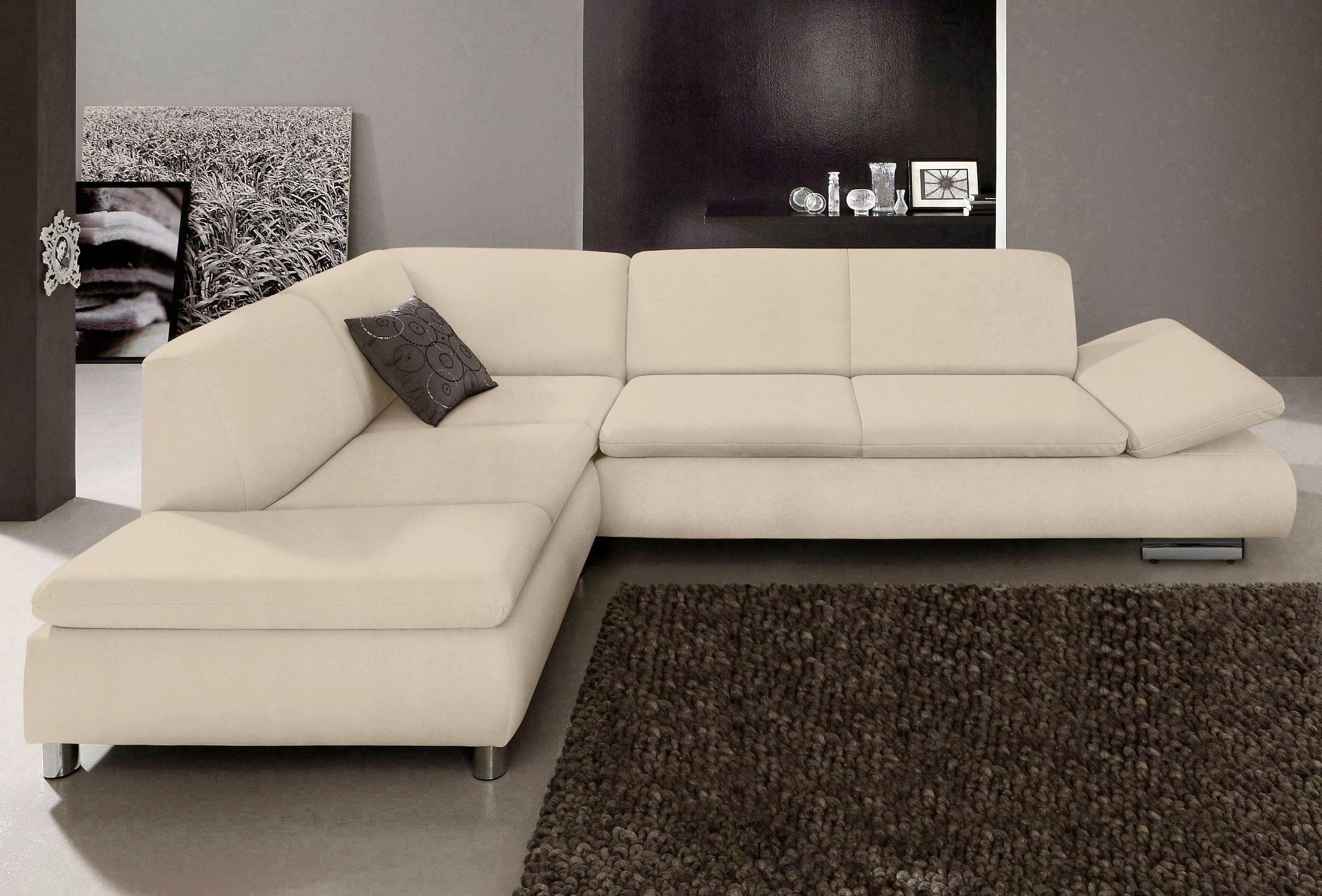 Max Winzer Ecksofa "Toulouse modern und bequem, aktuelles Design, hoher Sit günstig online kaufen