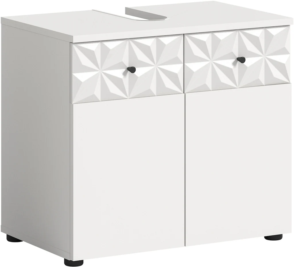INOSIGN Waschbeckenunterschrank "VICENZA, TOPSELLER, Breite 60cm, mit Ornam günstig online kaufen