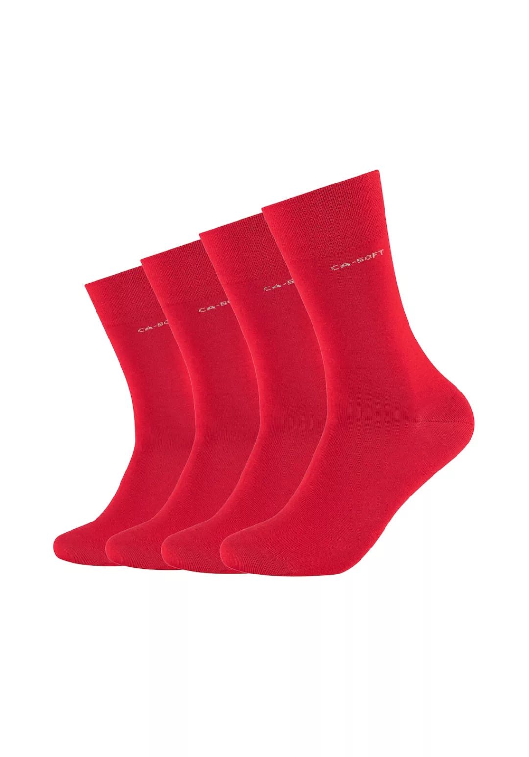 Camano Socken, (Packung, 4er-Pack), mit verstärktem Fersen- und Zehenbereic günstig online kaufen