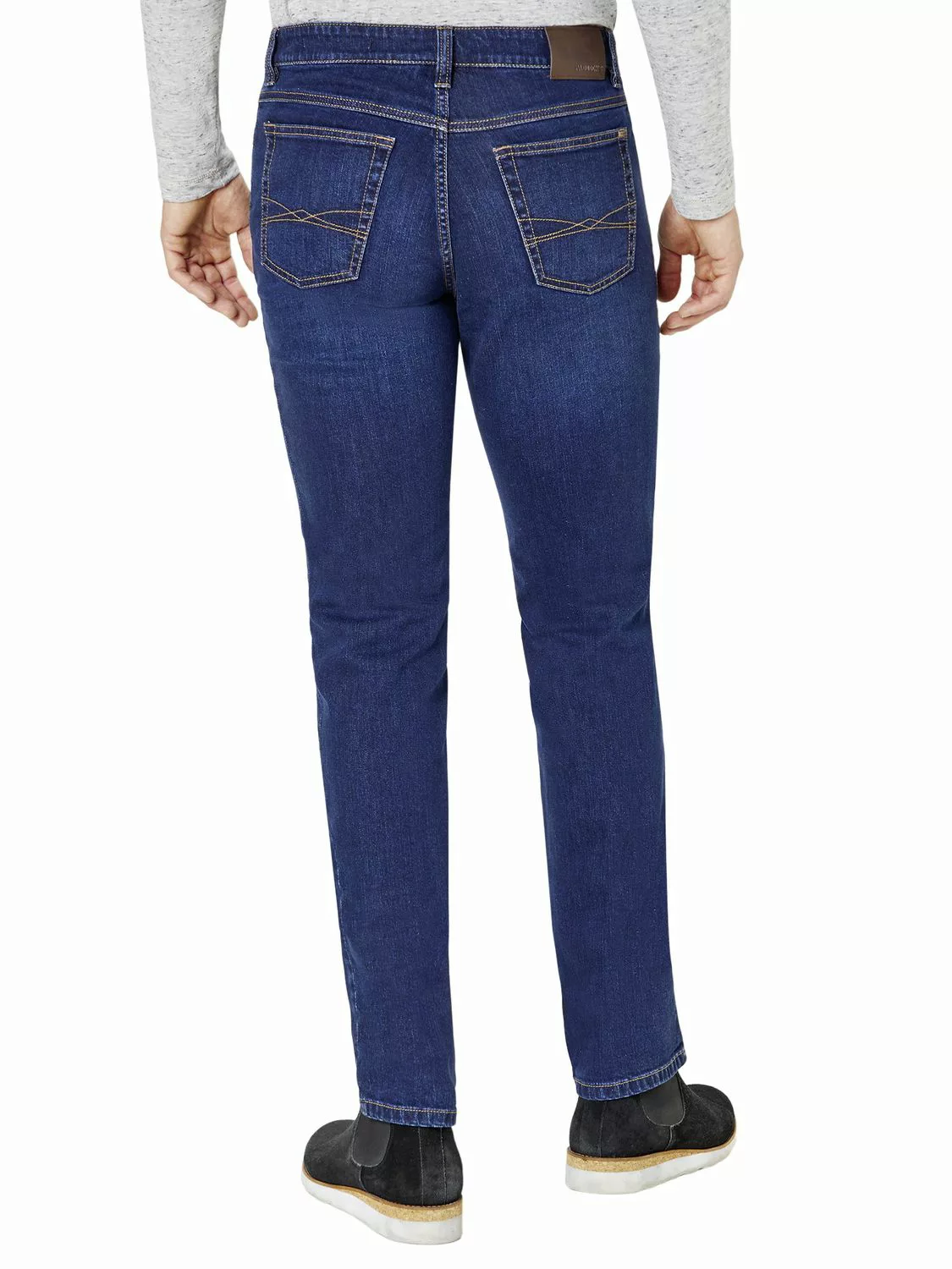 Paddock`s Herren Jeans RANGER PIPE - Slim Fit - Blau - Dark Stone Used günstig online kaufen