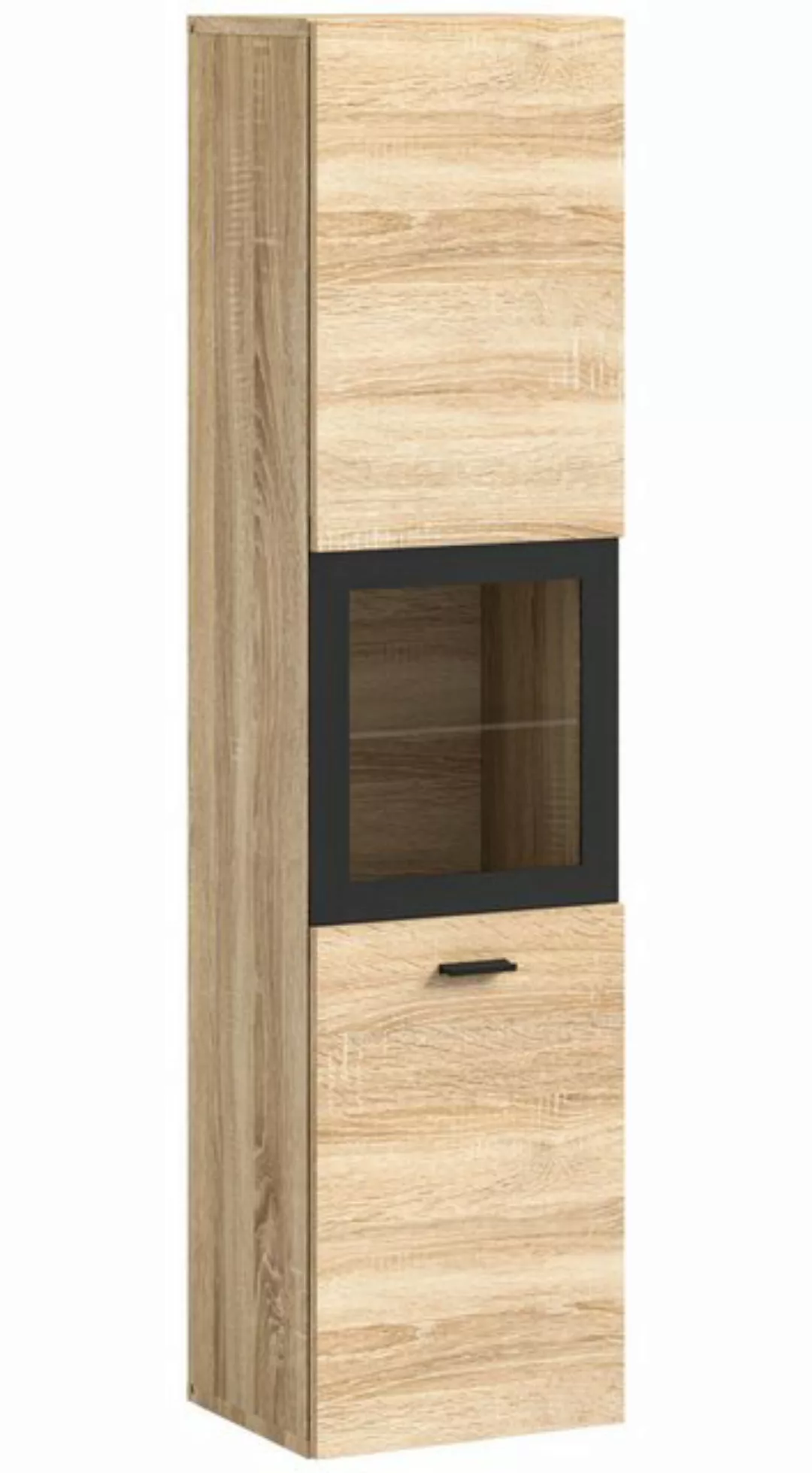 xonox.home Hochschrank in Eiche Sonoma - 30x125x29cm (BxHxT) günstig online kaufen