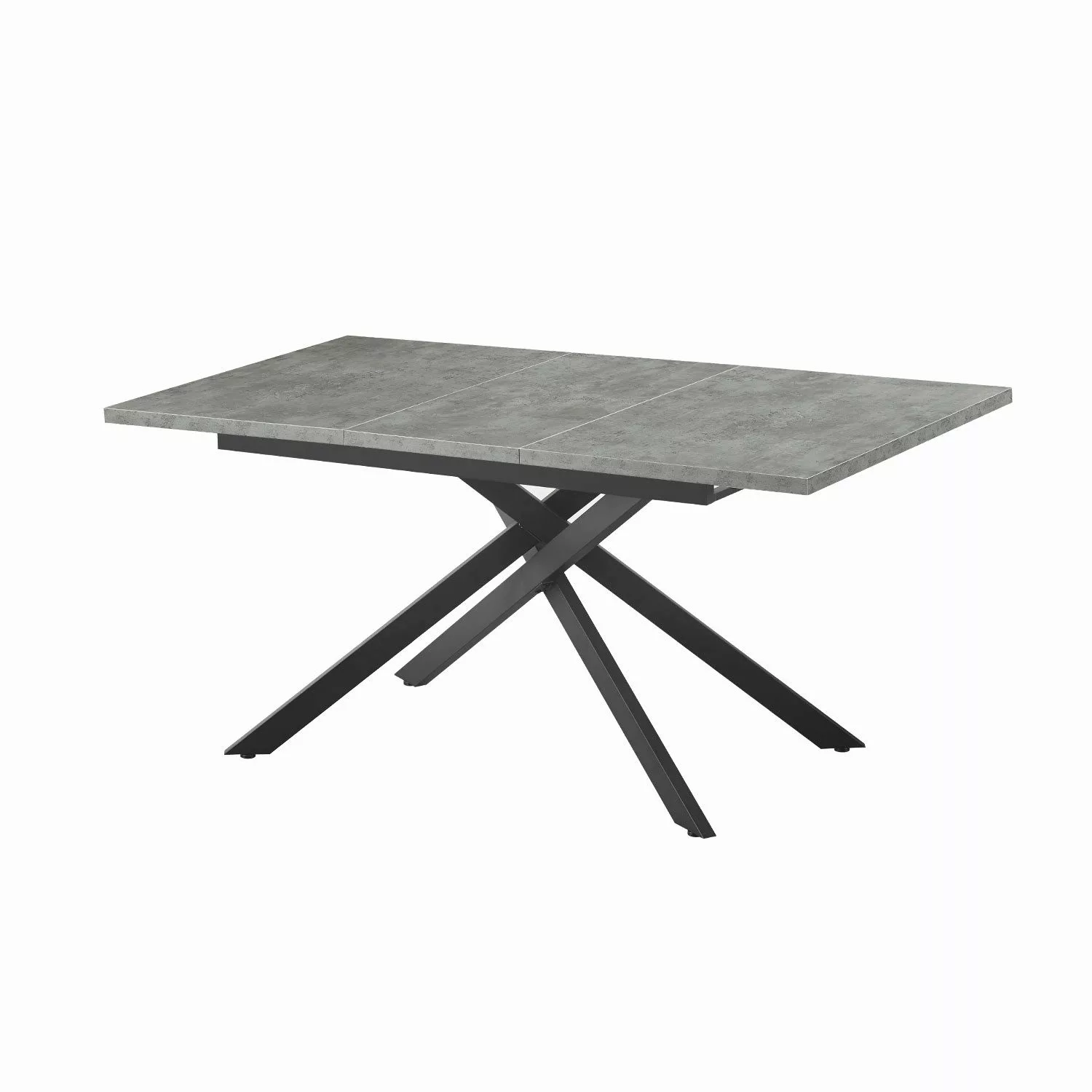 B&D home Esstisch Ausziehtisch LARS, X-Gestell, günstig online kaufen