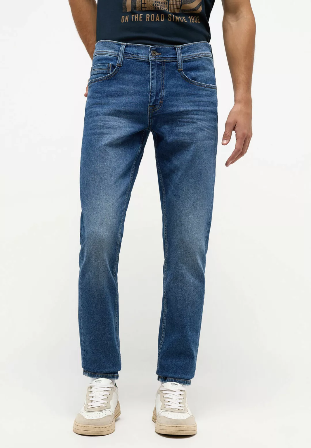 Mustang Jeans Oregon Slim Fit vision blue extra lang günstig online kaufen