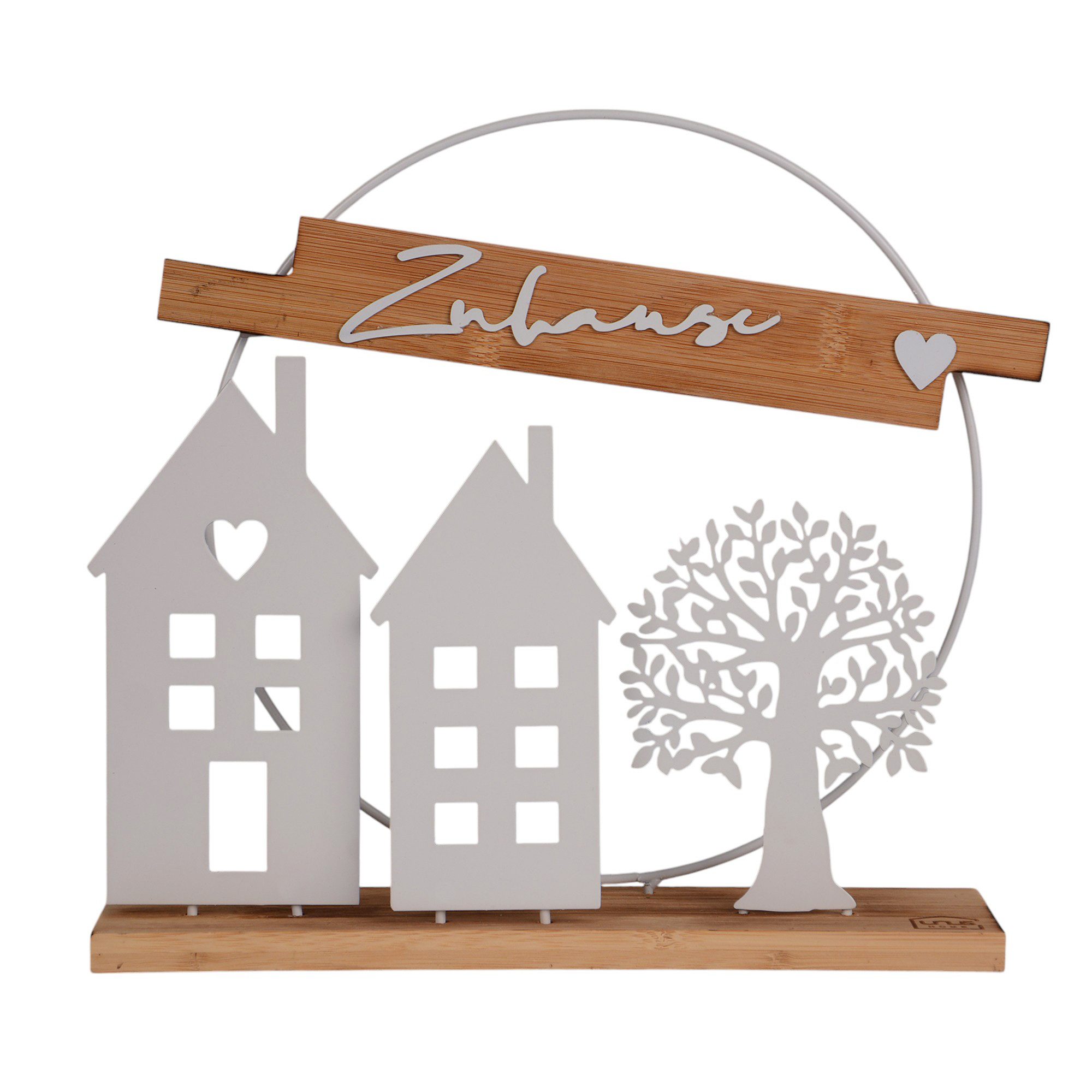 UNUS HOME Dekofigur (weiß), Aufsteller Zuhause günstig online kaufen