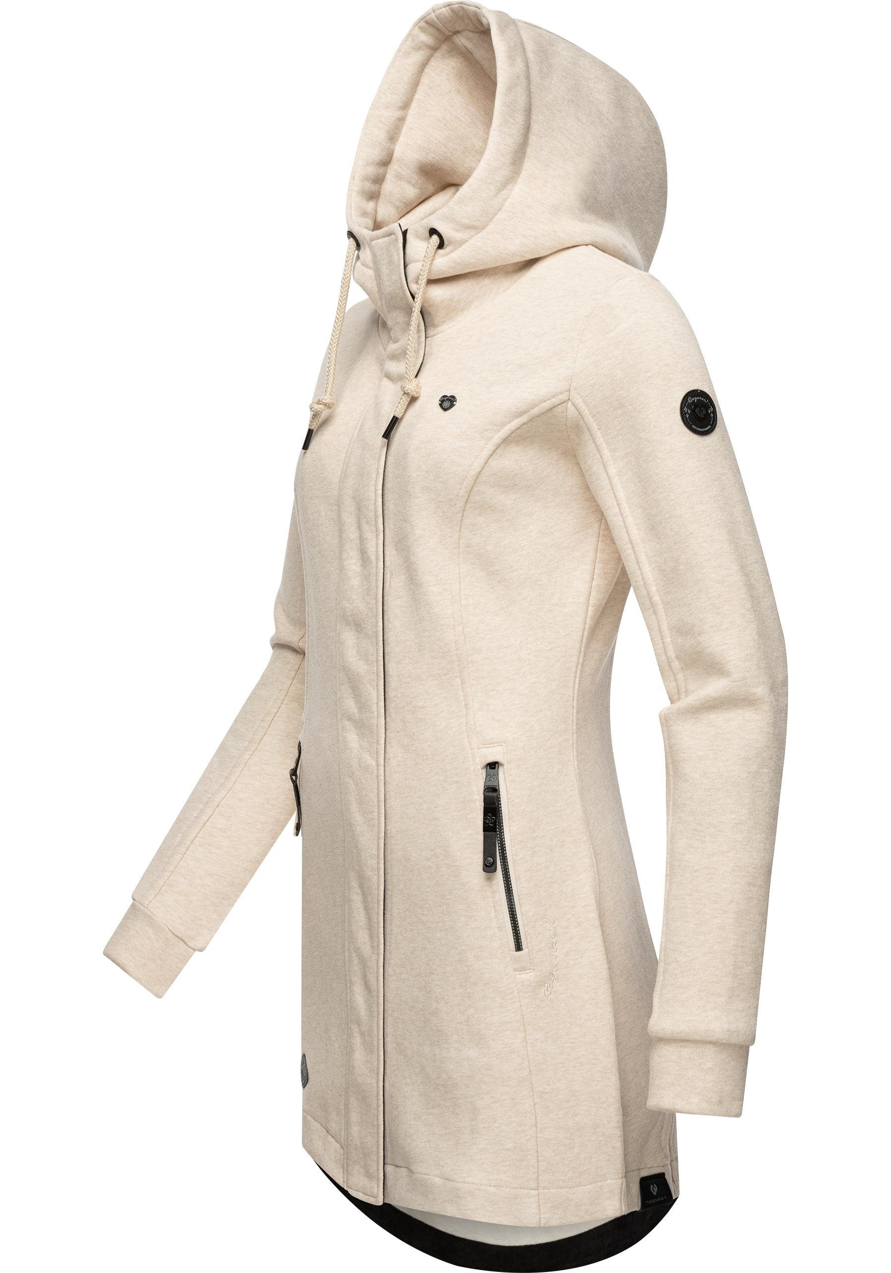 Ragwear Sweatjacke Letty Intl. Sportliche Kapuzenjacke günstig online kaufen