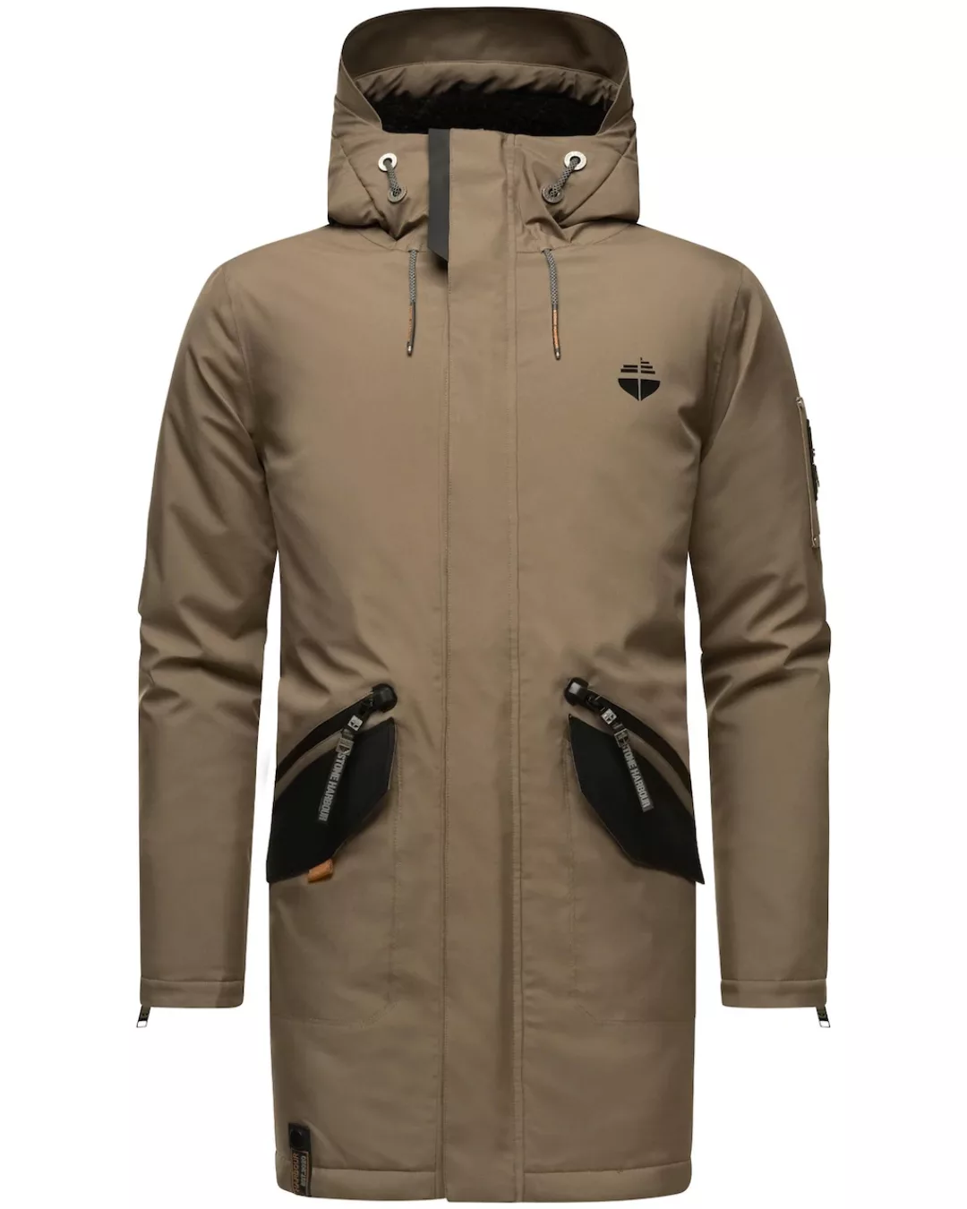 Stone Harbour Wintermantel "Ragaan", modischer Herren Winterparka mit Teddy günstig online kaufen