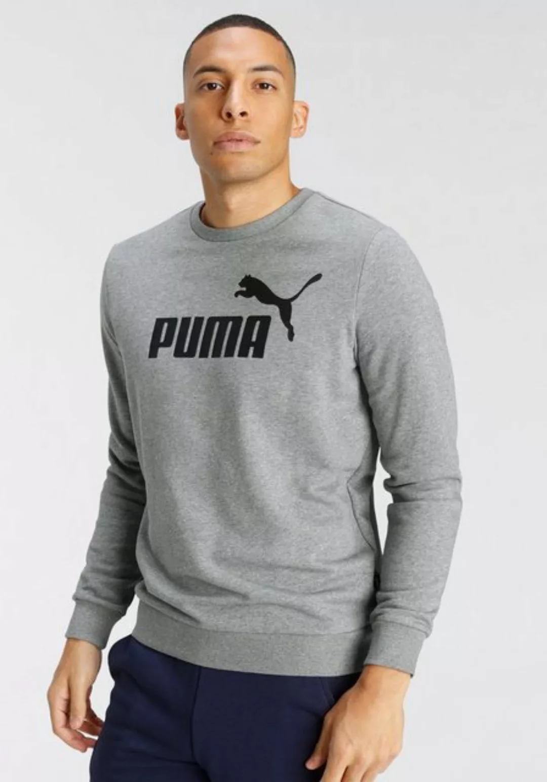 PUMA Langarmshirt "ESS BIG LOGO CREW TR" günstig online kaufen