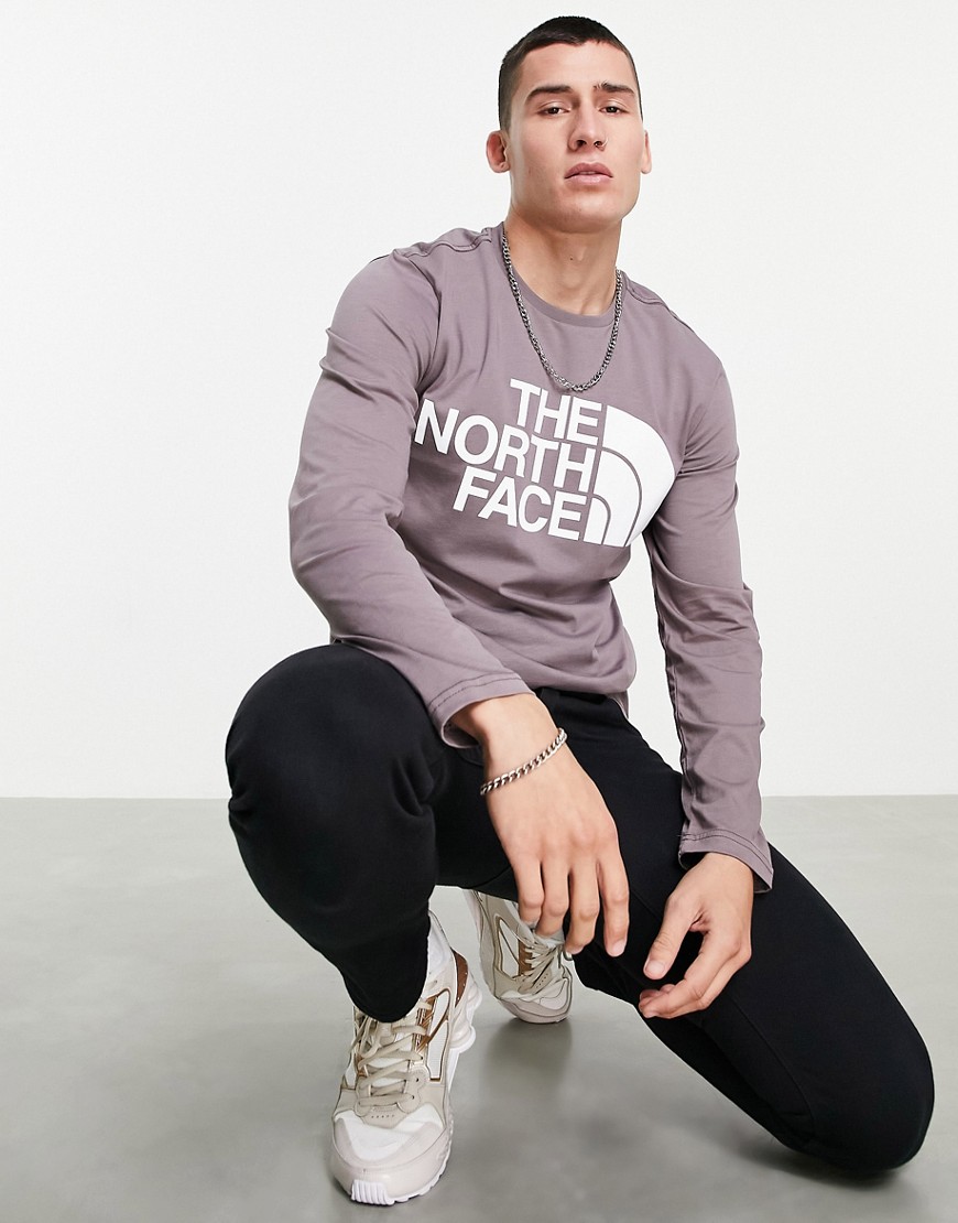 The North Face – Standard – Langärmliges Shirt in Lila-Violett günstig online kaufen