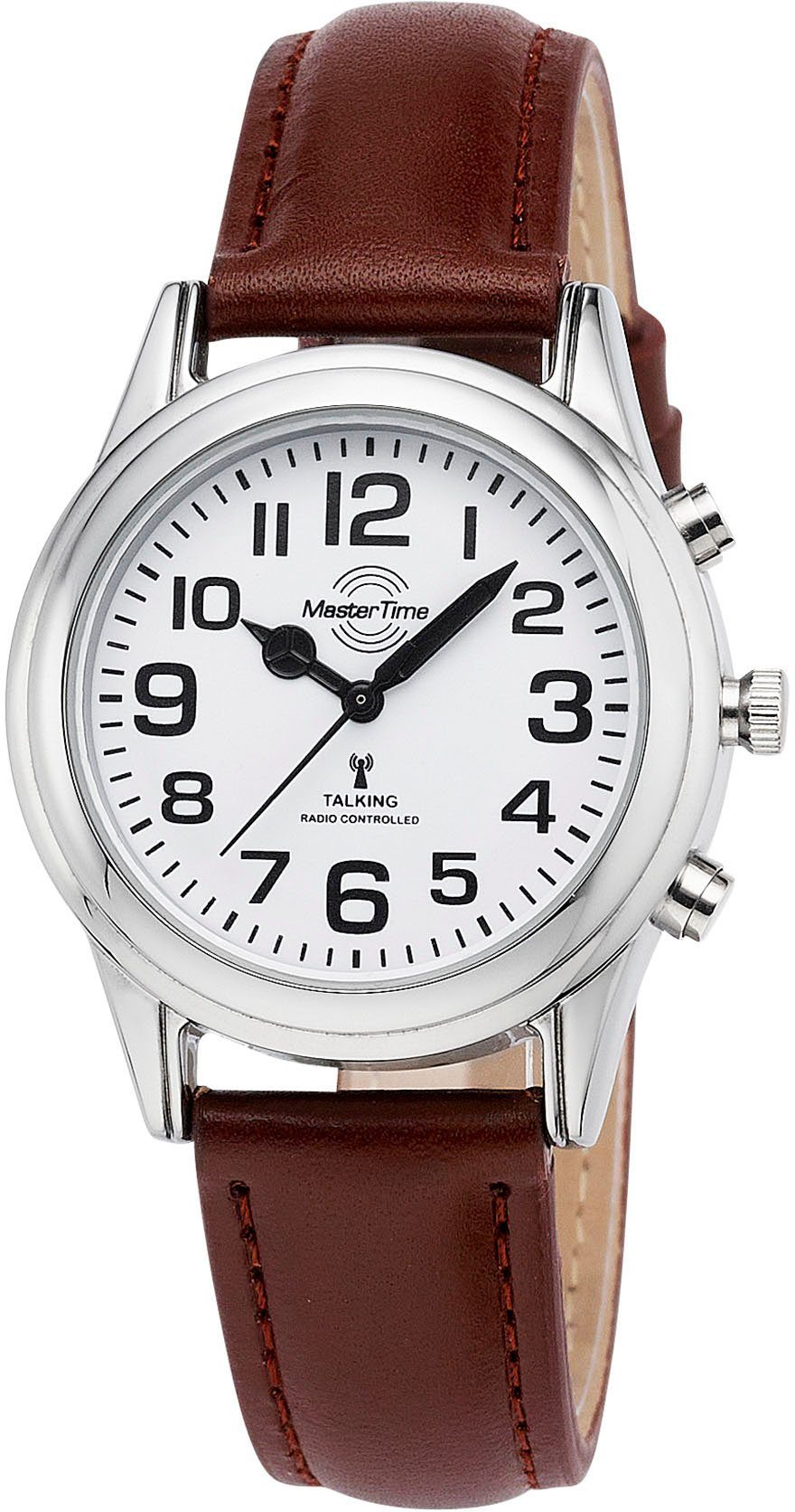 MASTER TIME Funkuhr Sprechende Funkuhr MTLA-10807-12L, günstig online kaufen