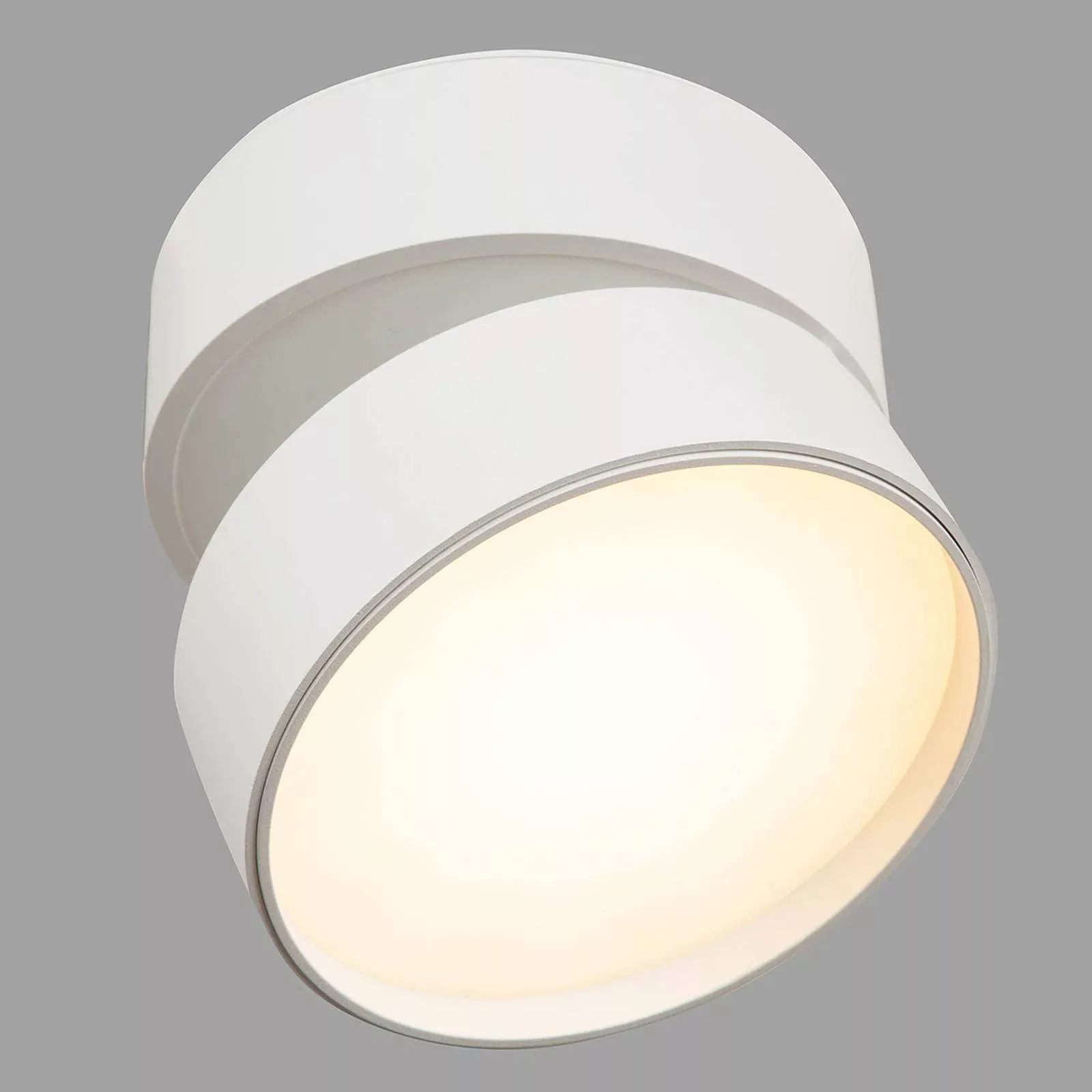 Maytoni LED-Deckenleuchte Onda, Ø 12 cm, 3.000K, 19W, weiß günstig online kaufen